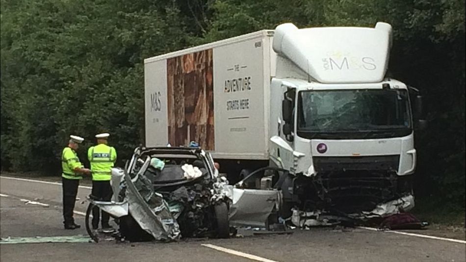 97141812 crash1 - Horrific Car Crash Kills Mother & Her Two Young Children
